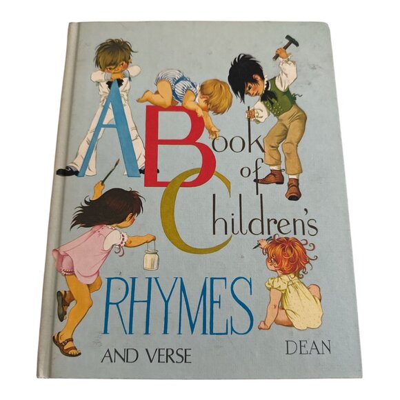 Vintage 1978 Dean & Son Ltd ABC Book of Children's Rhymes and Verse - Picture 1 of 10